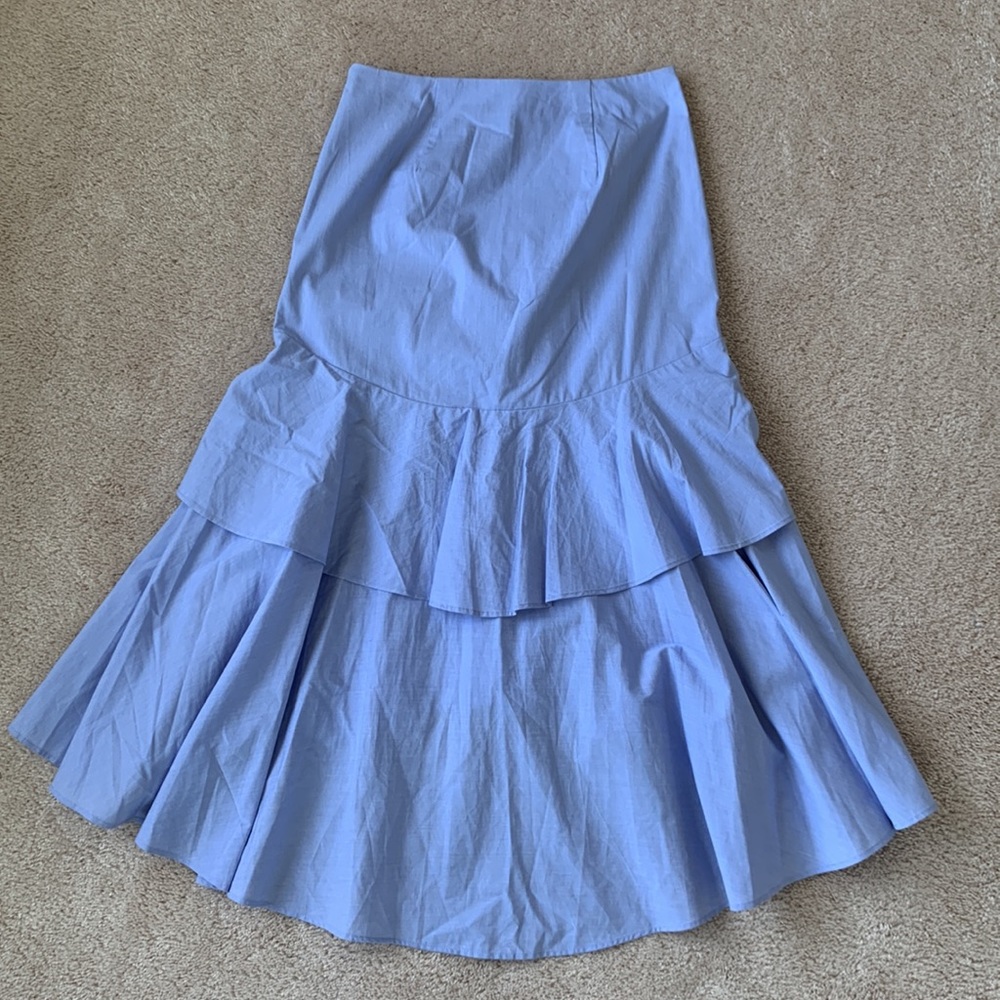 Banana Republic hi low maxi skirt - Picture 2 of 5